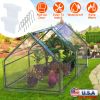Portable Mini Greenhouse with Roll-Up Zipper Doors – Waterproof, UV-Resistant PVC Cover, 70.86 × 33.46 × 37.4 in