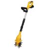 Cordless Electric Garden Tiller Cultivator – 20V Rechargeable, 3.93 in Width, 6.69 in Depth, up to 250 RPM