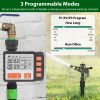 Sprinkler Timer with 3 Watering Programs – Automatic Hose Timer with Manual Mode for Garden, Yard, and Lawn