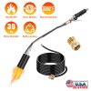 180,000 BTU Propane Weed Torch – Heavy Duty Flame Weeder with 10 ft Hose, Piezo Ignition, and Adjustable Flame