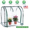 28.94" × 21.46" × 27.76" Tabletop Mini Greenhouse – Portable PVC Seed Starting Tent for Indoor/Outdoor Plant Protection
