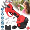 21V Cordless Electric Pruning Shears – 1.57 in Cutting Diameter with 2 Rechargeable Batteries and Replacement Blades