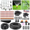 Drip Irrigation Kit – Automatic Garden Watering and Misting System for Greenhouse, Flower Beds, Patio, and Lawn