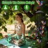 Hummingbird Wind Chimes for Outside – Metal Wind Chimes with Aluminum Tubes and Deep, Soothing Sound for Garden, Yard, Patio, or Home Décor
