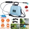 5 L / 1.3 Gallon Electric Plant Sprayer – Telescopic Rechargeable Garden Sprayer with 3 Spray Spouts and Shoulder Strap