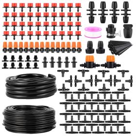 Drip Irrigation Kit – Automatic Garden Watering and Misting System for Greenhouse, Flower Beds, Patio, and Lawn