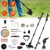 3-in-1 Cordless Pole Saw, Mini Chainsaw, and Grass Trimmer Kit – Adjustable Length with 2 × 21V Batteries and Multiple Blades