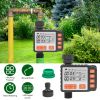 Sprinkler Timer with 3 Watering Programs – Automatic Hose Timer with Manual Mode for Garden, Yard, and Lawn