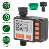 Sprinkler Timer with 3 Watering Programs – Automatic Hose Timer with Manual Mode for Garden, Yard, and Lawn