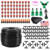 164FT Drip Irrigation Kit – Automatic Garden Watering and Misting System for Greenhouse, Flower Beds, Patio, and Lawn