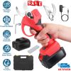21V Cordless Electric Pruning Shears – 1.57 in Cutting Diameter with 2 Rechargeable Batteries and Replacement Blades