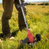 3-in-1 Cordless Grass Wacker – Battery Powered Trimmer with Wheels, Adjustable Head, and Extendable Shaft