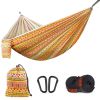 Bohemian Single Camping Hammock – Portable Lightweight Parachute Design