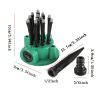 360° Automatic Multi‑Head Garden Sprinkler