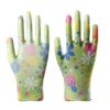 Women’s Thin PU‑Coated Nylon Work Gloves – 12 Pairs, Green