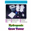 Mini Vertical Hydroponic Herb Garden – 6 Tiers, 30 Sites