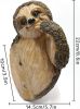 Sloth Tree Hugger Resin Garden Sculpture – Tree Peeker Decoration