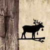 Whimsical Iron Elk Sculpture – CIFbuy Garden & Patio Décor