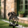 Garden Elf Statue – Handmade Iron Fairy Sculpture Outdoor Décor