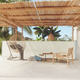 Patio Retractable Side Awning 46.1"x236.2" Cream