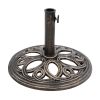 23 lb Round Umbrella Base Stand – 17 3/4 in