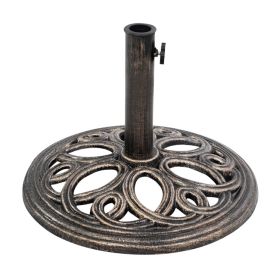 23 lb Round Umbrella Base Stand – 17 3/4 in