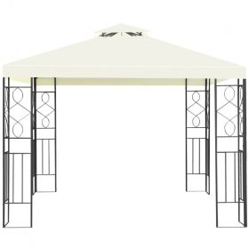 Two-Tier Patio Gazebo Canopy Tent – 10 x 10 Ft