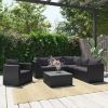 Black Garden Sofa