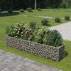 Gabion Raised Bed – Galvanized Steel 106.3" x 19.7" x 19.7"