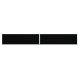 Retractable Side Awning Black 70.9"x472.4"