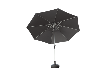9 ft Patio Umbrella – Push‑Button Tilt & Crank, UV‑Protection Market Sun Umbrella