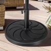 40 lb Round Outdoor Umbrella Base – 21.5 in