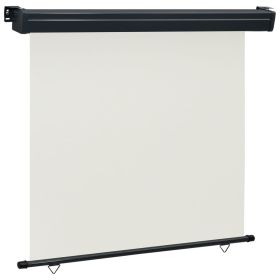 48437 Balcony Side Awning 68.9"x98.4" Cream
