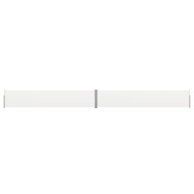 Patio Retractable Side Awning 55.1"x472.4" Cream