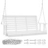 Wooden Porch Swing – 4.5 ft Fir Bench, 880 lb Capacity