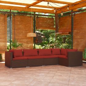 Brown Garden Lounge Set