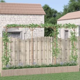 Pergola Bamboo 151.6"x15.7"x80.7"