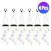 Solar Moon and Star Wind Chime – 7-Color Changing, IPX4 Waterproof LED Wind Chime for Outdoor Garden and Yard Décor