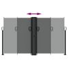Retractable Side Awning – Anthracite 55.1" x 393.7"
