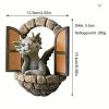 Resin Dragon Sculpture – Window Front & Wall Hanging Garden Statue