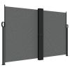 Retractable Side Awning – Anthracite 63" x 393.7"