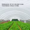 Greenhouse Polyethylene Film, Clear 6 Mil Plastic Cover – 20 x 28 ft