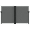 Retractable Side Awning – Anthracite 63" x 393.7"