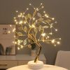 Tabletop Bonsai Tree Branch Light – 72-LED USB Lamp with Touch Switch