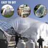 Greenhouse Polyethylene Film, Clear 6 Mil Plastic Cover – 20 x 28 ft