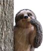 Sloth Tree Hugger Resin Garden Sculpture – Tree Peeker Decoration