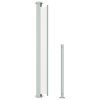 Retractable Side Awning – Black Powder-Coated Steel – 70.9" x 118.1"