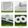 20 x 10 x 7 ft Large Tunnel Greenhouse Walk‑In Warm House with Roll‑Up Door
