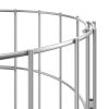 Circular Gabion Raised Beds, Set of 3 – Galvanized Steel Ø11.8" x 19.7"