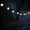 Warm White Plug-In Globe String Lights – Water-Resistant